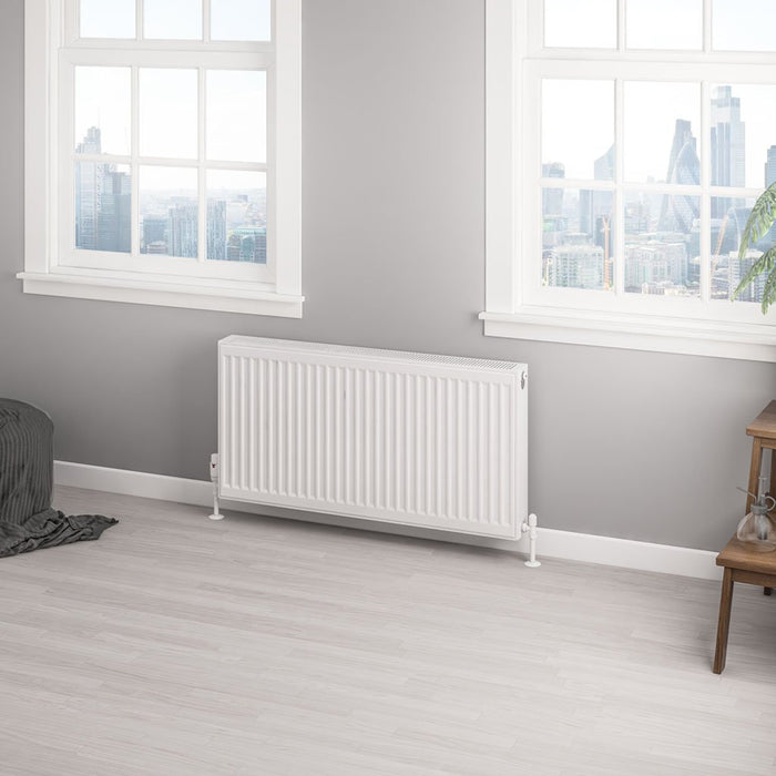 Eastbrook Type 22 Compact Single Panel Radiator Gloss White