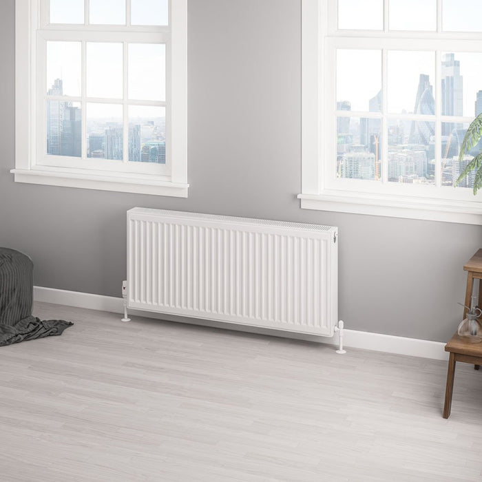 Eastbrook Type 22 Compact Single Panel Radiator Gloss White