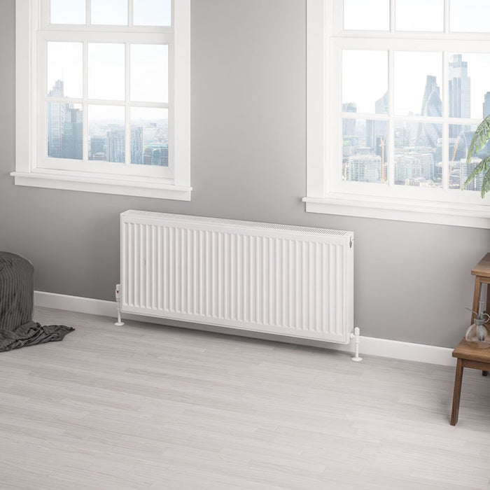 Eastbrook Type 22 Compact Single Panel Radiator Gloss White