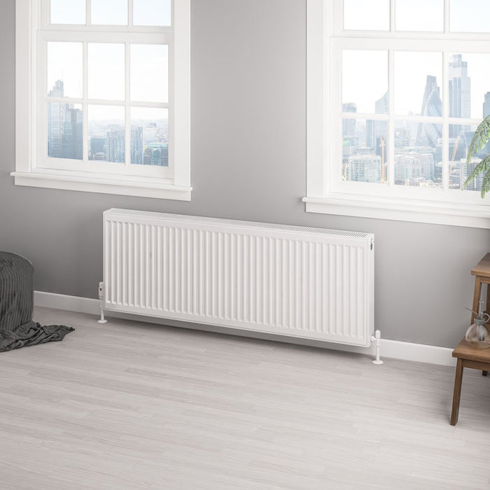 Eastbrook Type 22 Compact Single Panel Radiator Gloss White