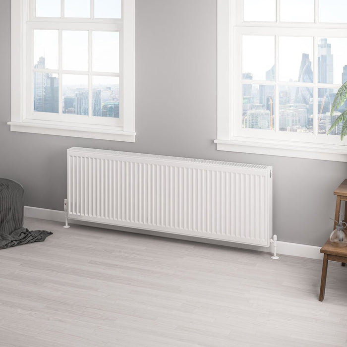 Eastbrook Type 22 Compact Single Panel Radiator Gloss White