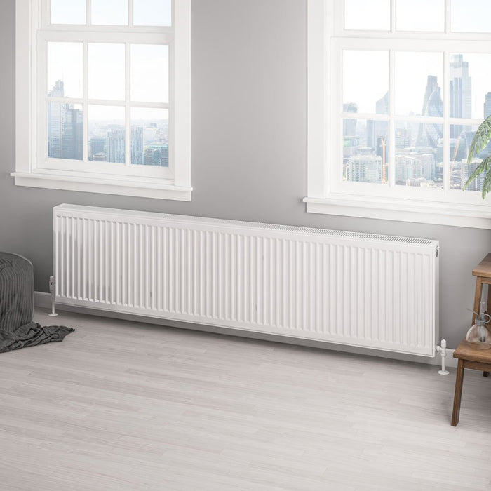 Eastbrook Type 22 Compact Single Panel Radiator Gloss White