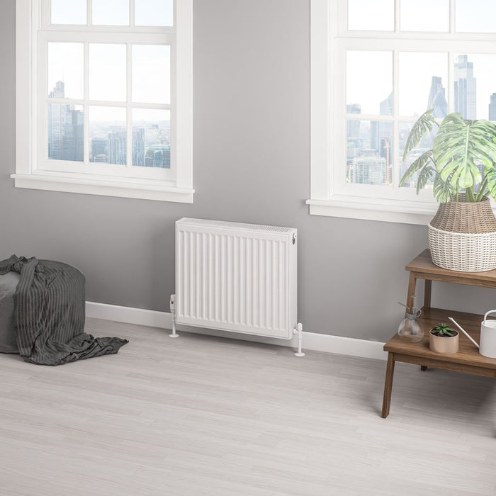 Eastbrook Type 22 Compact Single Panel Radiator Gloss White