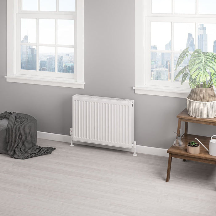 Eastbrook Type 22 Compact Single Panel Radiator Gloss White