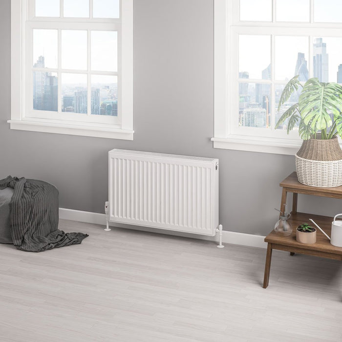 Eastbrook Type 22 Compact Single Panel Radiator Gloss White