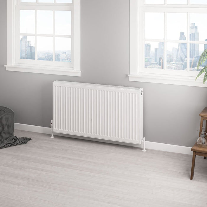 Eastbrook Type 22 Compact Single Panel Radiator Gloss White