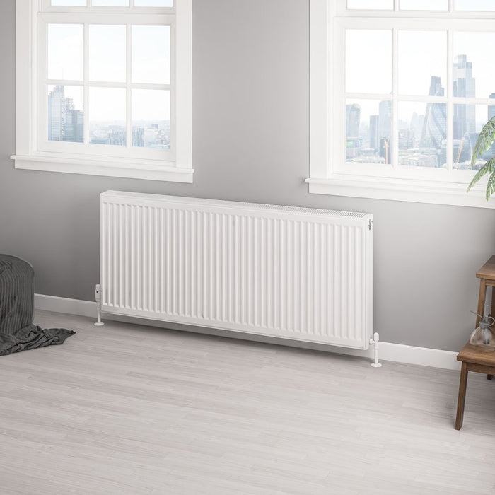 Eastbrook Type 22 Compact Single Panel Radiator Gloss White