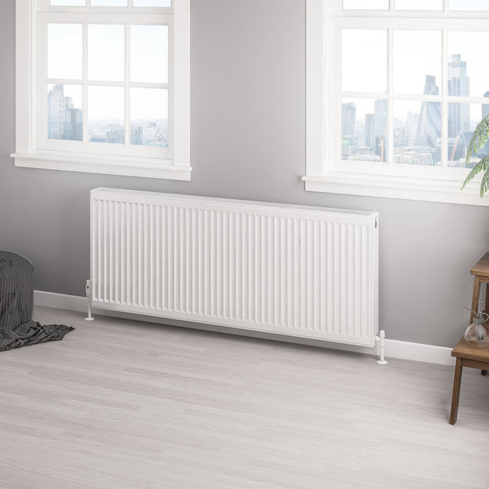 Eastbrook Type 22 Compact Single Panel Radiator Gloss White