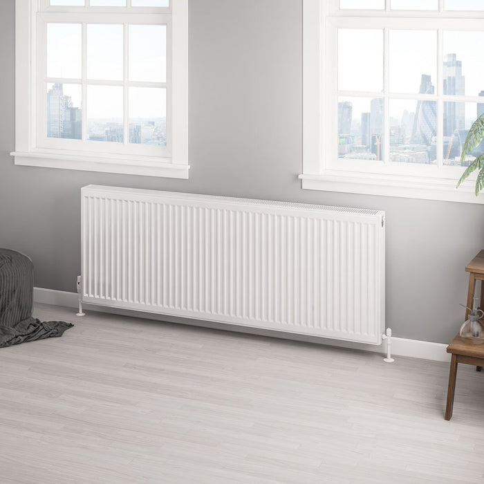 Eastbrook Type 22 Compact Single Panel Radiator Gloss White