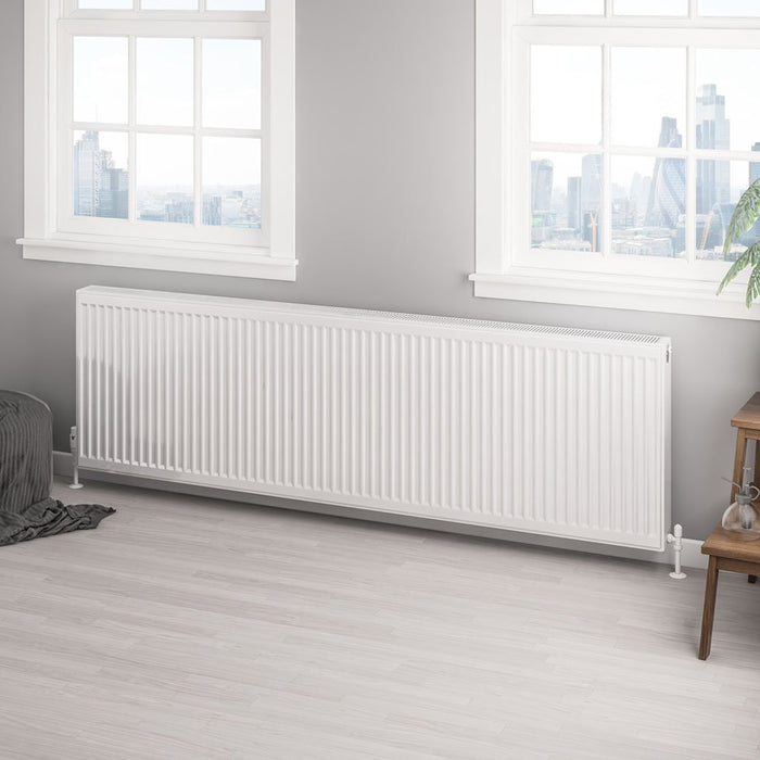 Eastbrook Type 22 Compact Single Panel Radiator Gloss White