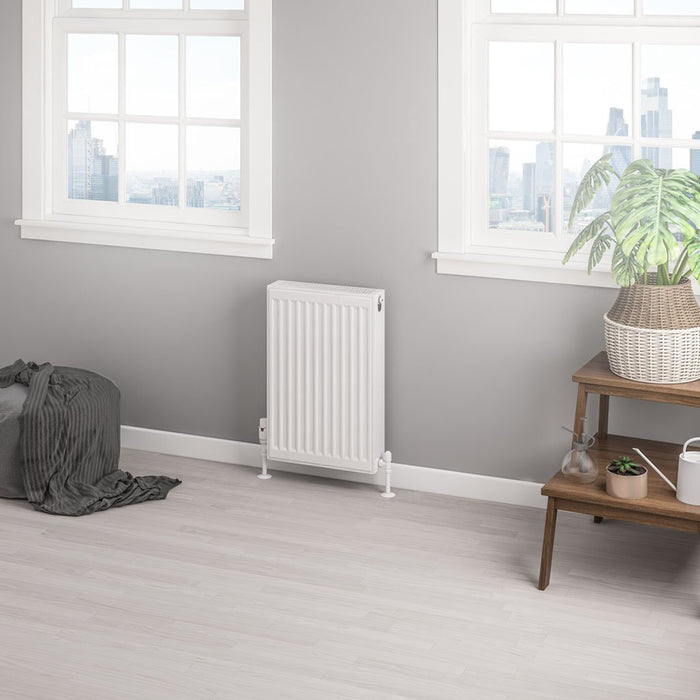 Eastbrook Type 22 Compact Single Panel Radiator Gloss White