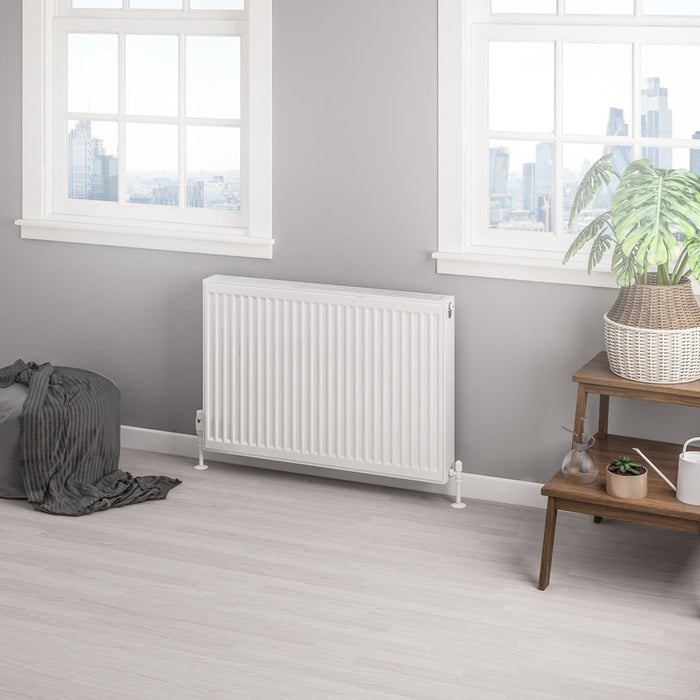 Eastbrook Type 22 Compact Single Panel Radiator Gloss White