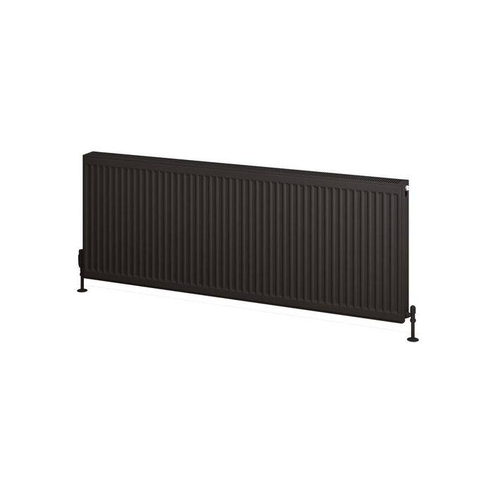 Eastbrook Type 22 Compact Single Panel Radiator Matt Black