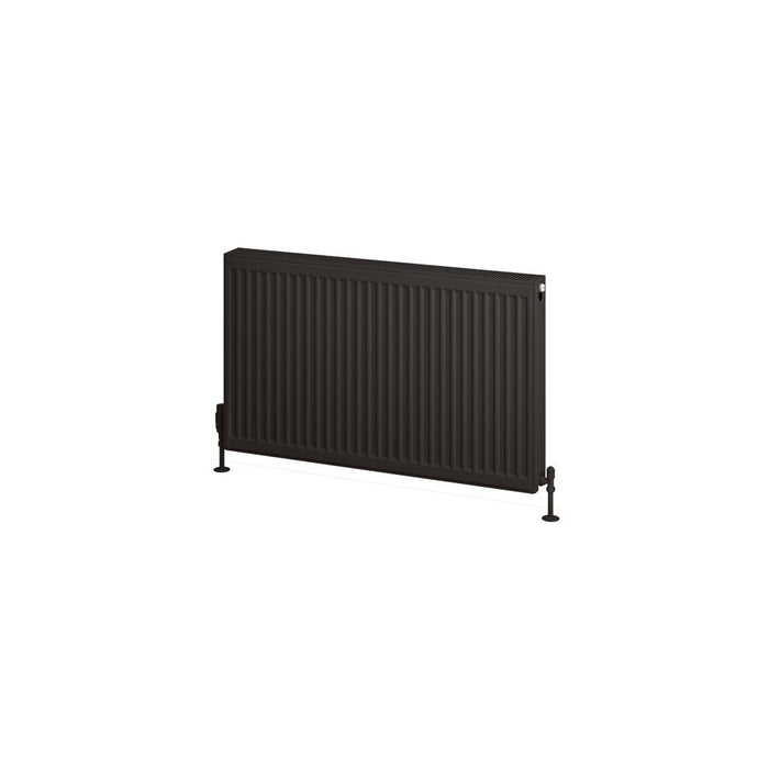 Eastbrook Type 22 Compact Single Panel Radiator Matt Black