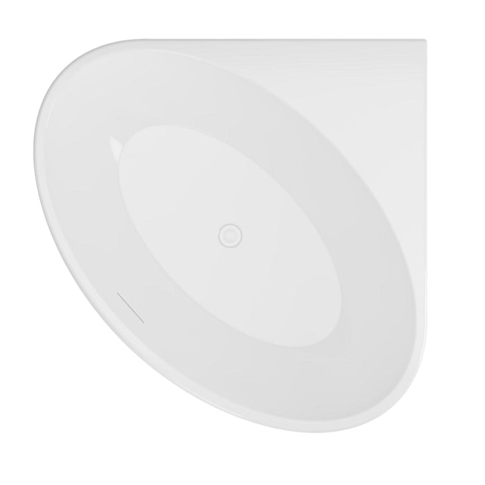 Eastbrook Whitchurch Corner Bath - 1270mm Long - White