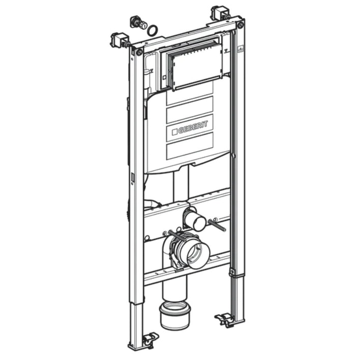 Geberit Sigma 112cm Wall Hung Concealed Cistern Frame