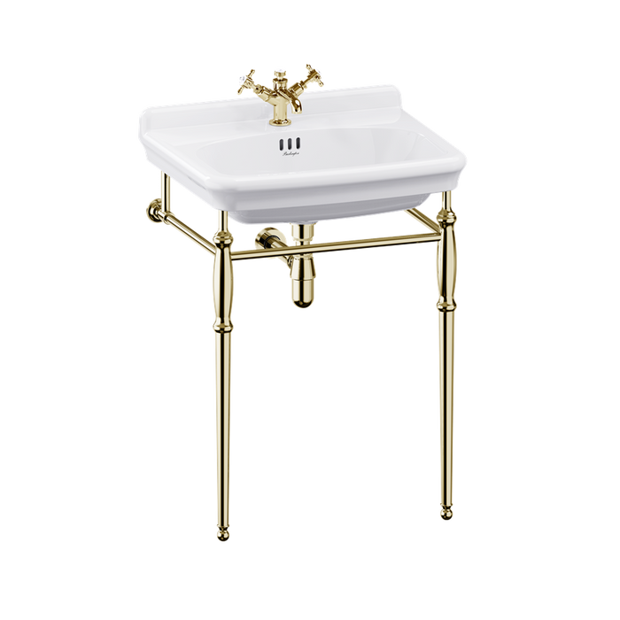 Burlington Guild Rectangular Basin With Washstand
