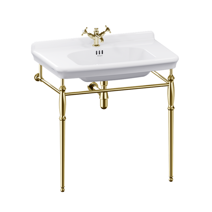 Burlington Guild Rectangular Basin With Washstand