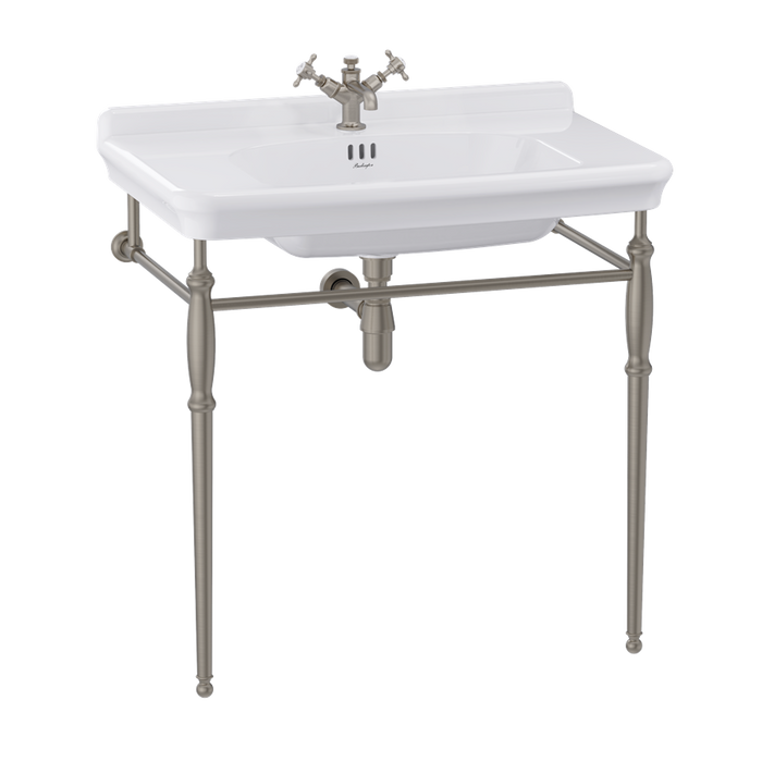 Burlington Guild Rectangular Basin With Washstand