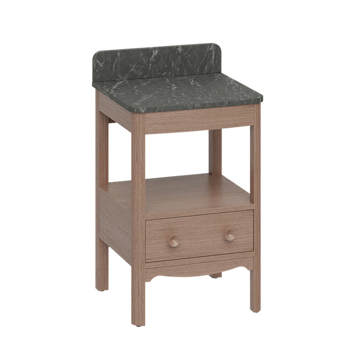 Burlington Guild 1 Drawer Floor standing Vanity Unit With Worktop
