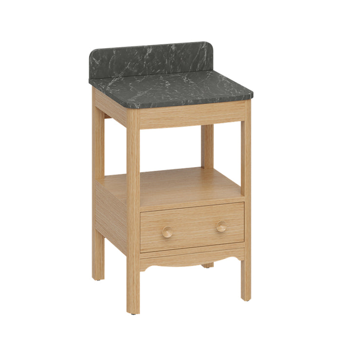 Burlington Guild 1 Drawer Floor standing Vanity Unit With Worktop