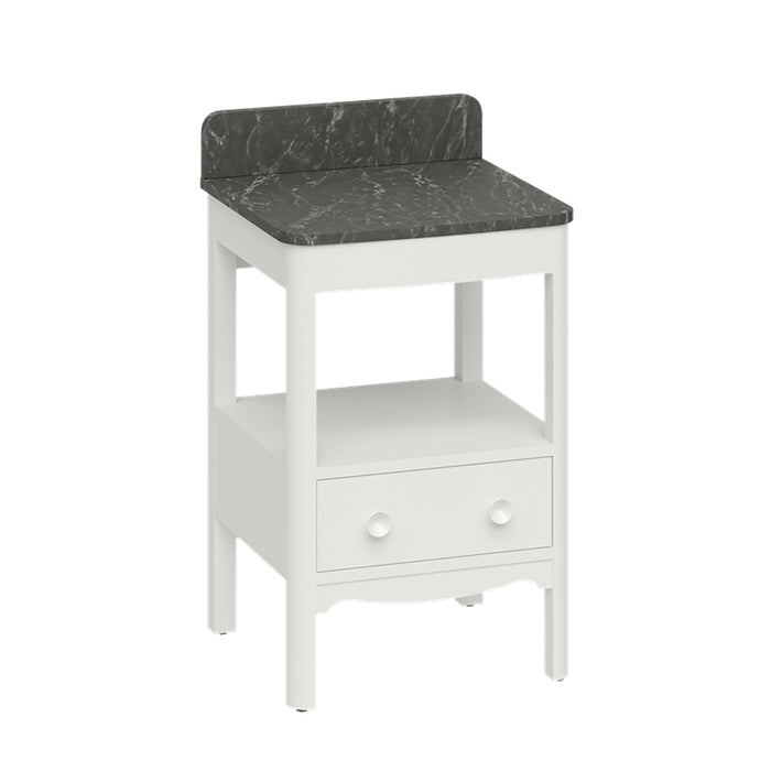 Burlington Guild 1 Drawer Floor standing Vanity Unit With Worktop