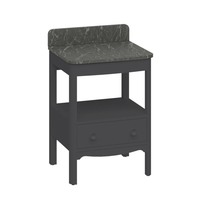 Burlington Guild 1 Drawer Floor standing Vanity Unit With Worktop