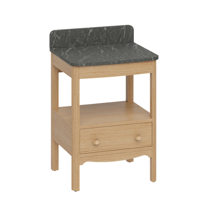 Burlington Guild 1 Drawer Floor standing Vanity Unit With Worktop