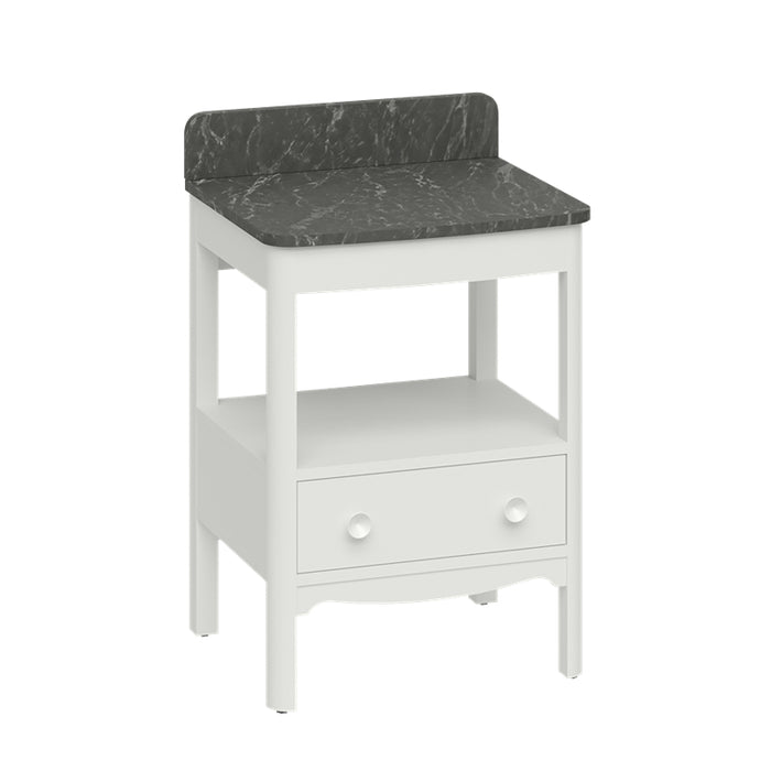 Burlington Guild 1 Drawer Floor standing Vanity Unit With Worktop