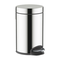 Hansgrohe AddStoris Bathroom Pedal Bin - Chrome - Wastebins