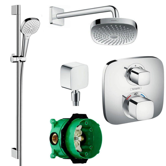 Hansgrohe Soft Cube Shower Valve With Croma Select (180)