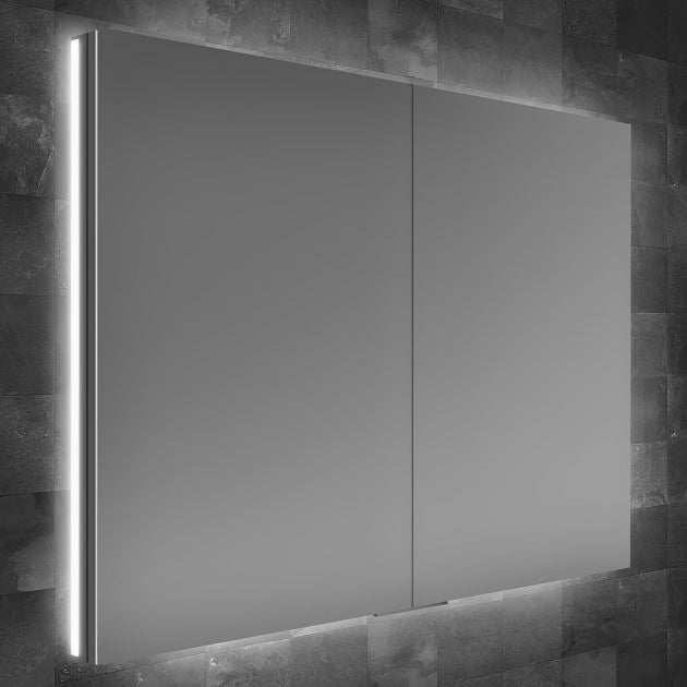 HiB Atrium LED 2 Door Illuminated LED Mirror Cabinet