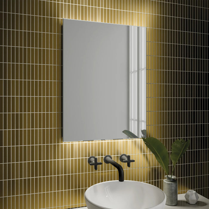 HiB Aura Ambient Rectangular Illuminated LED Mirror
