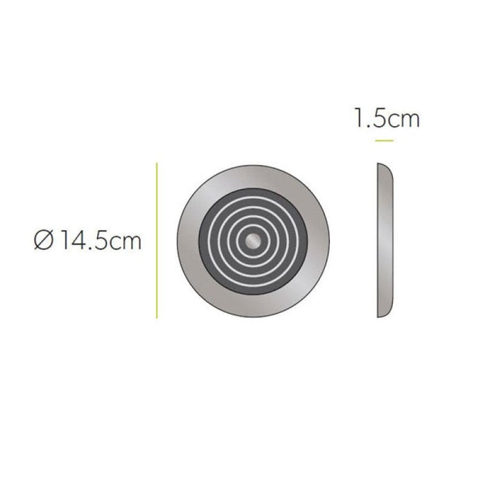 HiB Cyclone Wet Room Inline Fan - 145mm Diameter - Bathroom