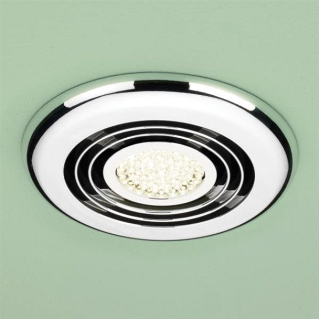 HiB Cyclone Wet Room Inline Fan - 145mm Diameter - Built