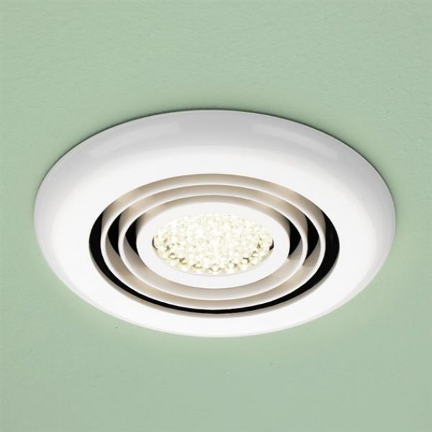 HiB Cyclone Wet Room Inline Fan - 145mm Diameter - Built