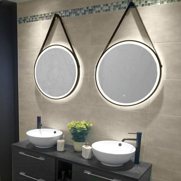 HiB Solstice Illuminated LED Mirror - Illuminated Mirrors