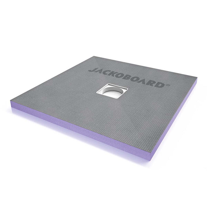 Jackoboard Aqua Flat Shower Tray Board - Central Drain