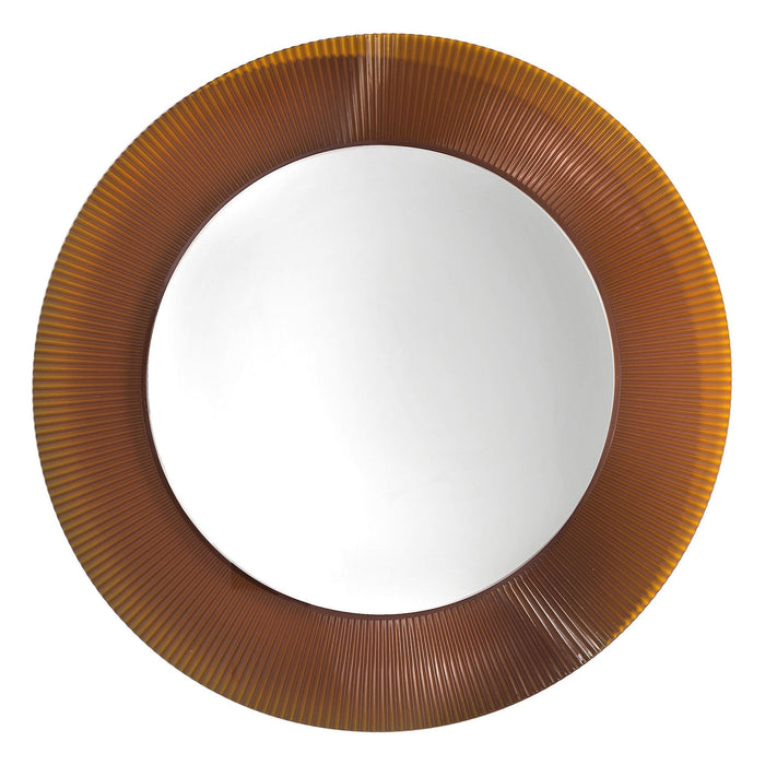 Laufen Kartell All Saints 780 Round Mirror - Amber - Non
