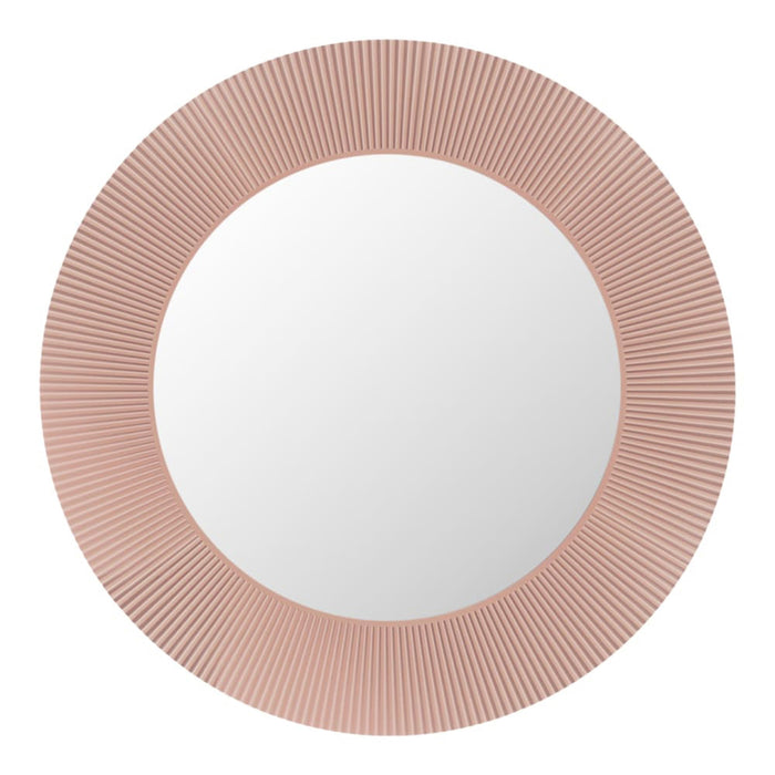 Laufen Kartell All Saints 780 Round Mirror - Rose Pink