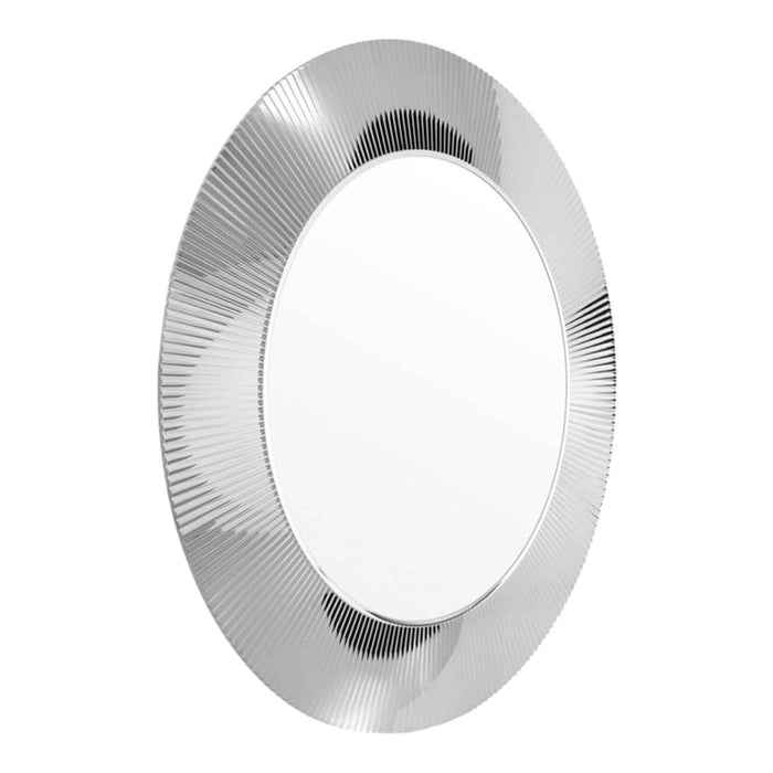 Laufen Kartell All Saints 780 Round Mirror - Silver - Non