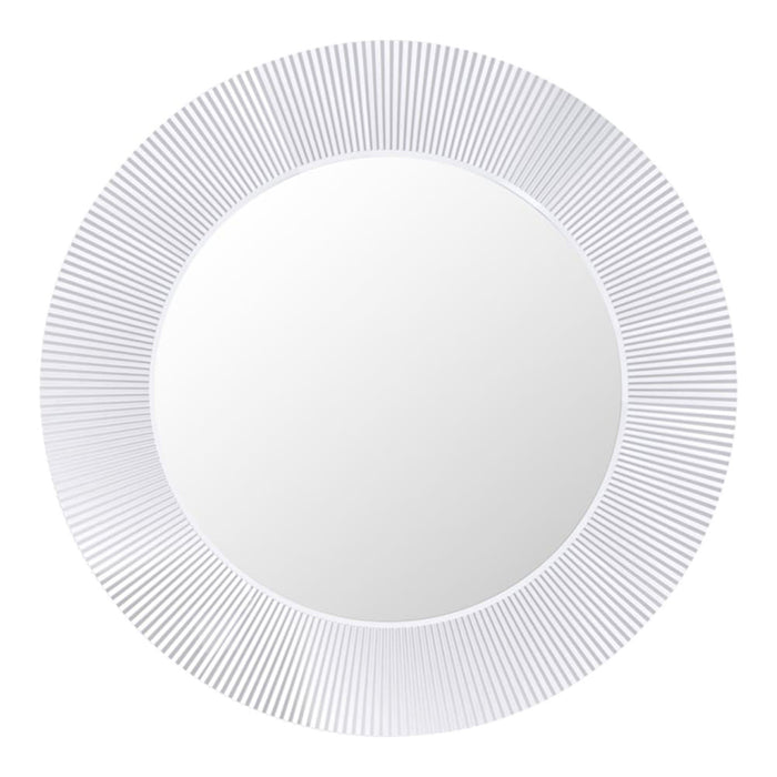 Laufen Kartell All Saints 780 Round Mirror - White - Non