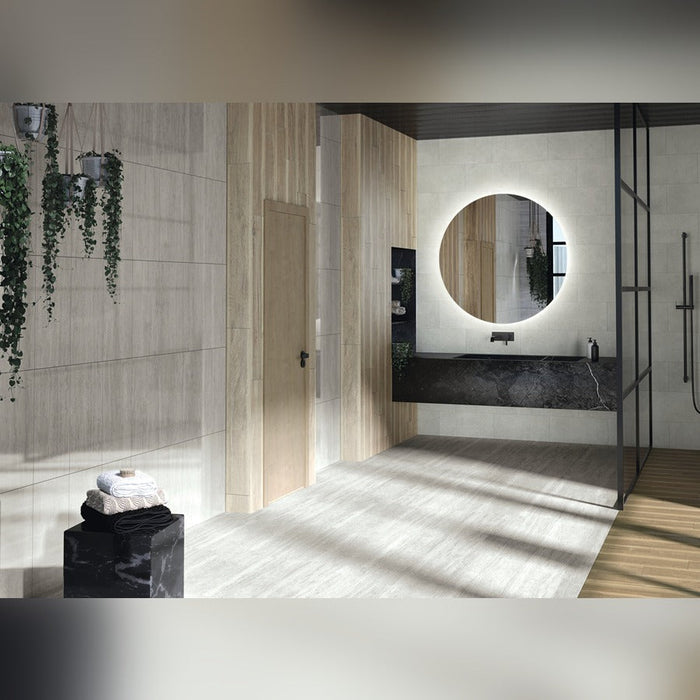 Lucca Opulenza Bianco Rect Porcelain Tile 30x60 - Porcelain