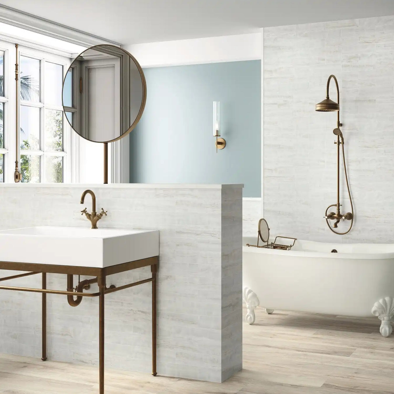 Lucca Serenita Slow Hexagon Matt Bathroom & Kitchen Tile