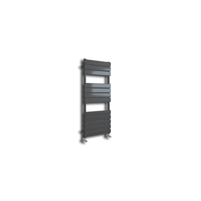 Alexis Designer Towel Radiator - Anthracite Grey / 1200mm x