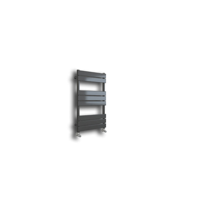 Alexis Designer Towel Radiator - Anthracite Grey / 800mm x