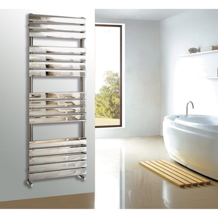 Alexis Designer Towel Radiator - Chrome / 1600mm x 600mm