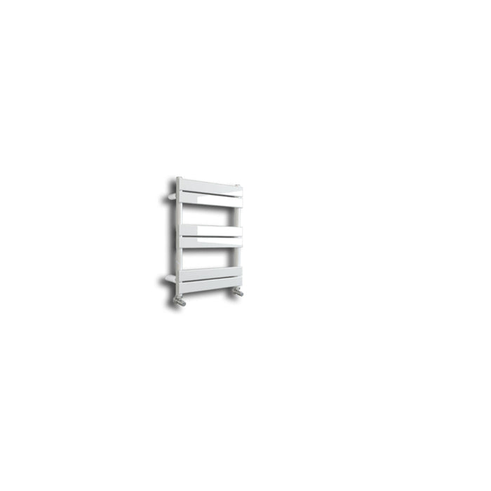 Alexis Designer Towel Radiator - Gloss White / 650mm x
