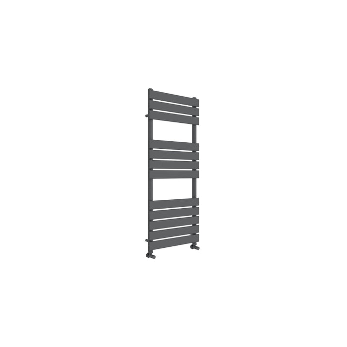 Alexis Designer Towel Radiator - Gunmetal / 1200mm x 450mm