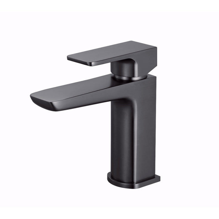 Mila Mono Basin Mixer Tap And Waste - Gunmetal - Basin